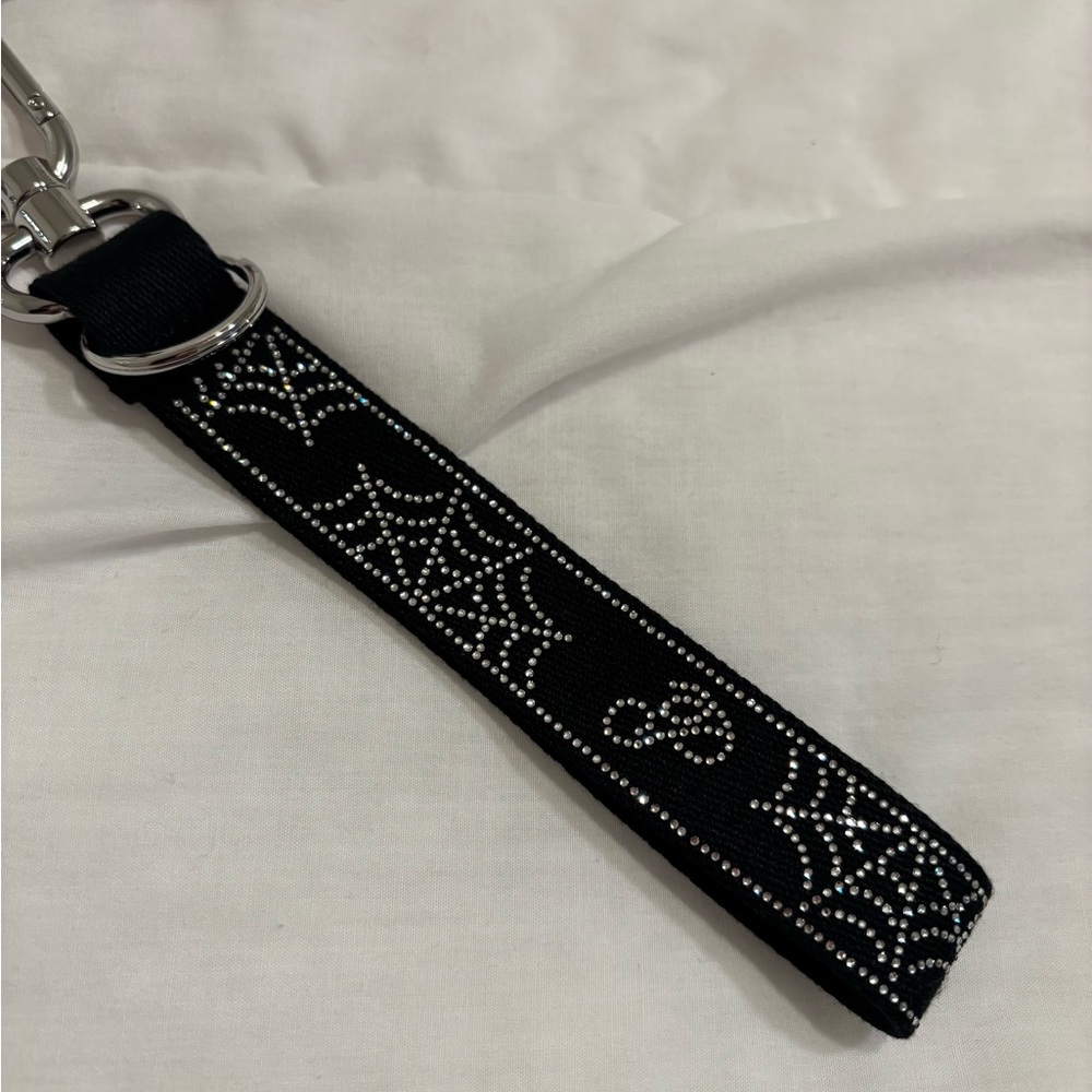 Pink Victorias Secret Wristlet Keychain